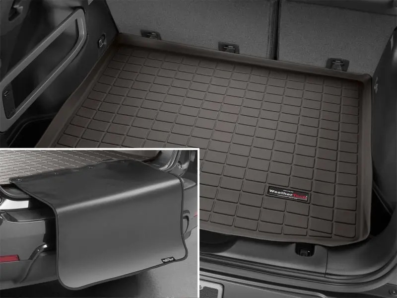 Weathertech 2020+ Lincoln Corsair Cargo With Bumper Protector - Cocoa 1