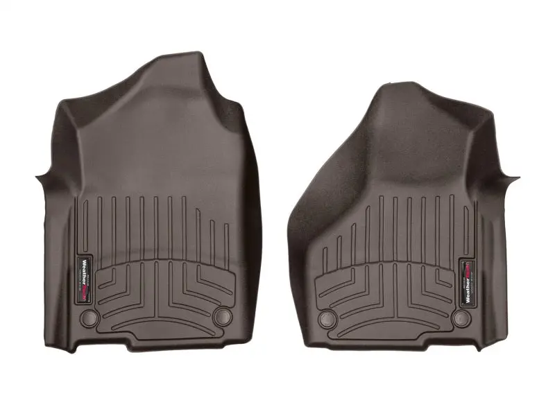 Weathertech Front Floor Liners For 2019+ Dodge Ram 2500/3500 Regular Cab – Cocoa Color 1