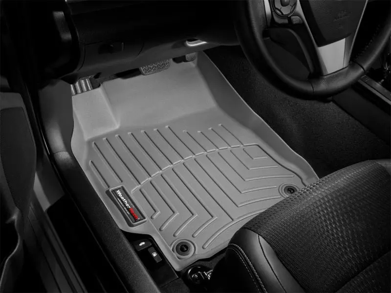 Weathertech Front Floorliners For 2011–2014 Cadillac Cts & Cts-V – Grey 1