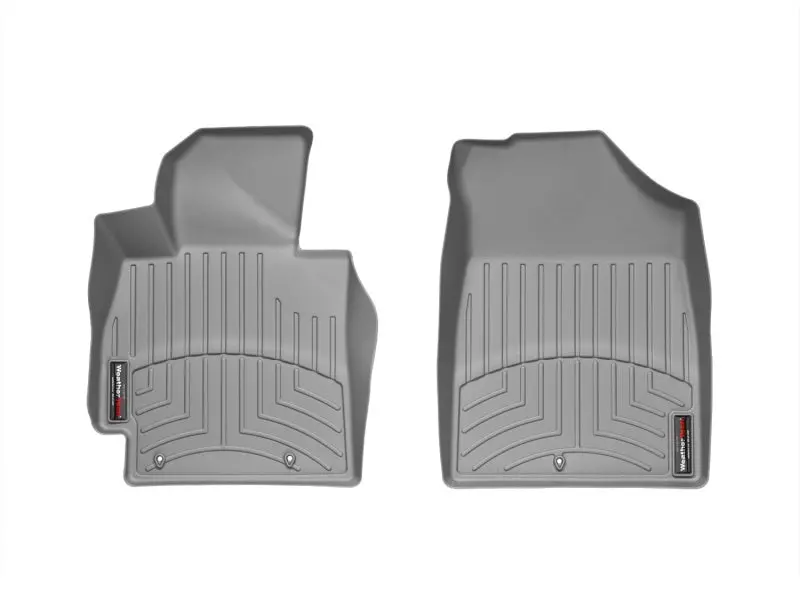 Weathertech Front Floorliners For 2012+ Hyundai Veloster – Custom-Fit, Grey 1