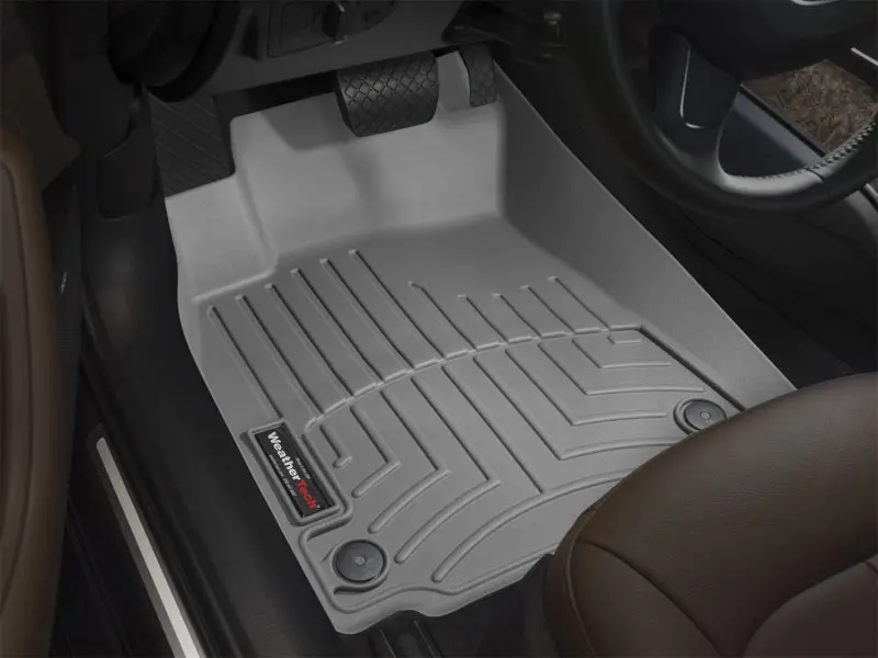 Weathertech Front Floorliners For 2012+ Hyundai Veloster – Custom-Fit, Grey 2