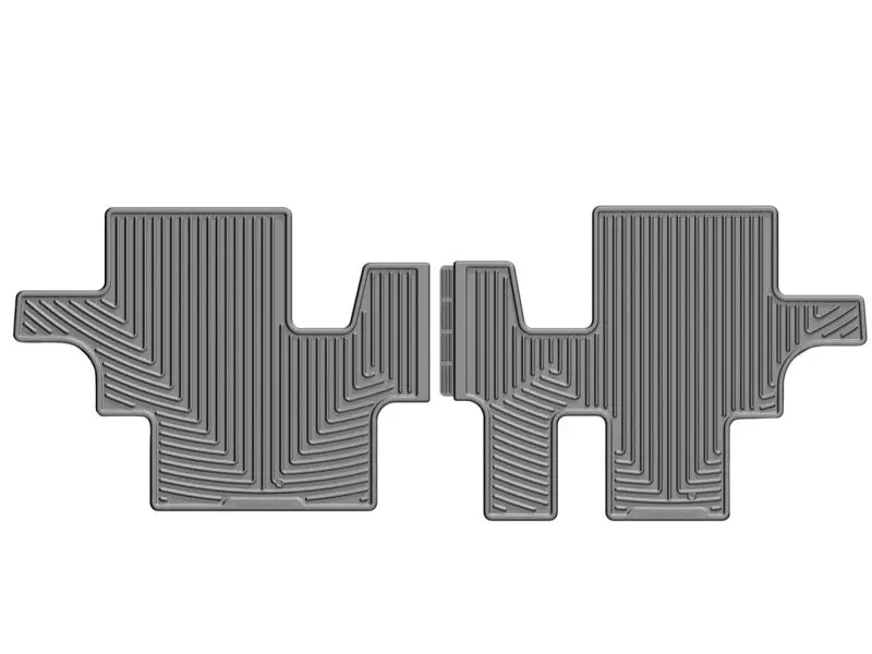 Weathertech Rear Rubber Floor Mats – 2006–2011 Mercedes-Benz Ml-Class (W164), Gray 1