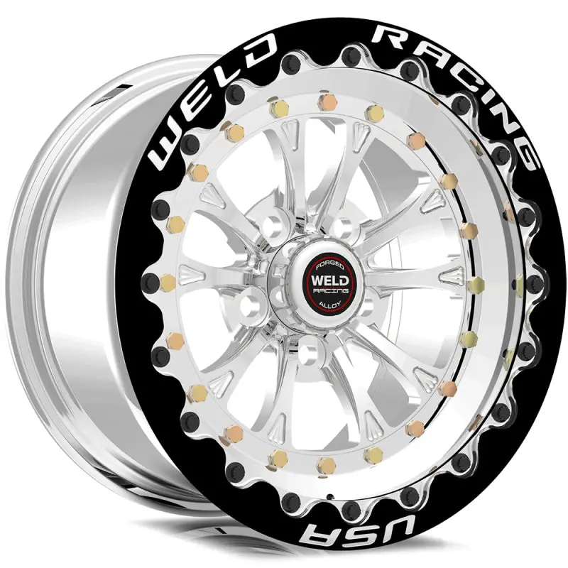 Weld Magnum Iii Black Beadlock Wheel – 15X10 1