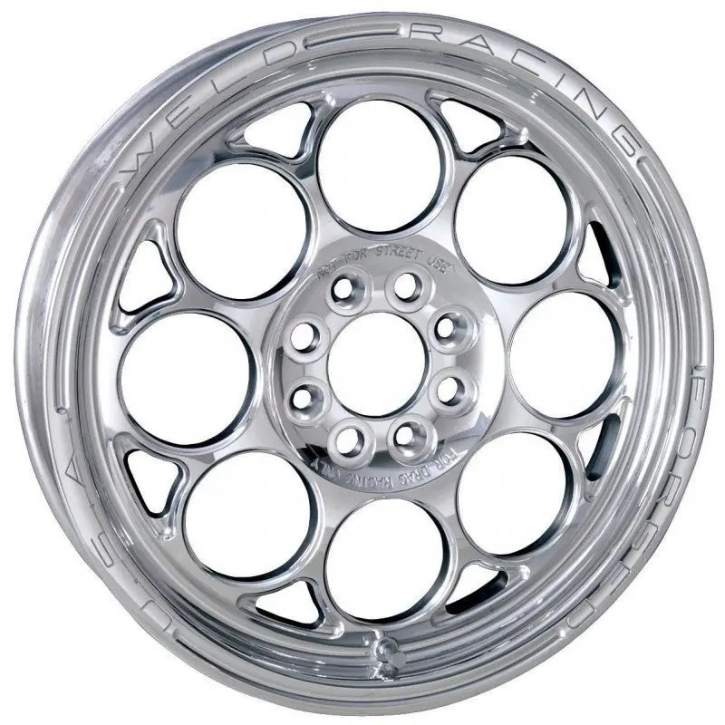 Weld Magnum Import 13X10 / 4X100Mm Bp / 6In. Bs Black Wheel - Black Single Beadlock Mt 1