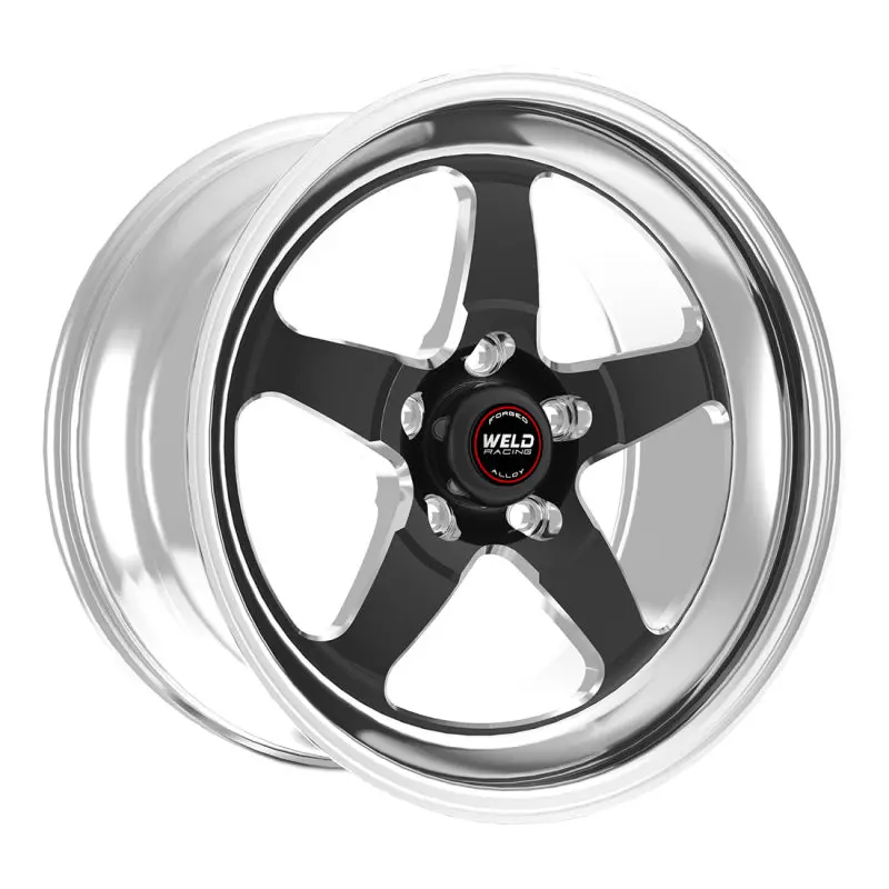 Weld S71 Forged Aluminum Wheel – 18X8.5", 5X4.75", 4.1" Backspace, High-Pad Design, Non-Beadlock, Black 2