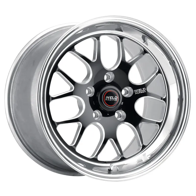 Weld S77 20X12 / 5X4.5 Bp / 4.3In. Bs Black Wheel (High Pad) - Non-Beadlock 2