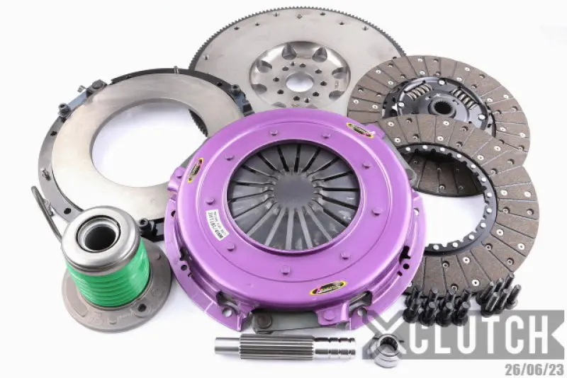 Xclutch 11-14 Ford Mustang Gt 5.0L 10.5In Twin Sprung Organic Clutch Kit 1